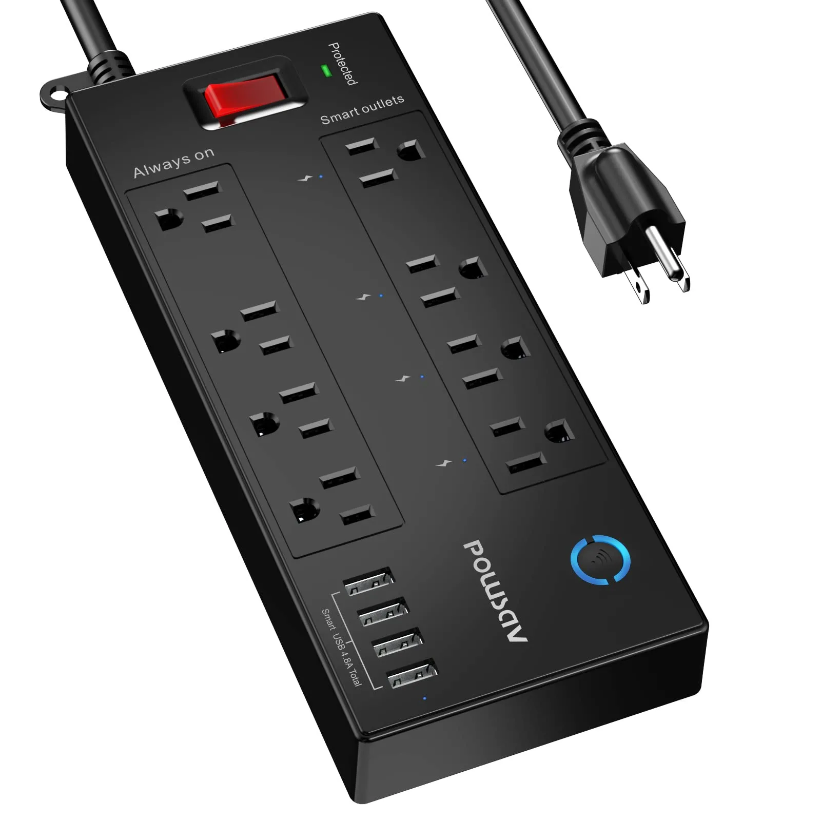 Smart Power Strip with Surge Protection