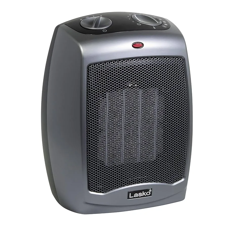 Ceramic Space Heater with Safety Shut-Off